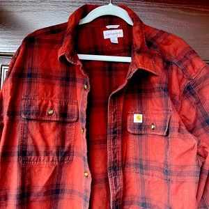 Carhartt long sleeve flannel XXL